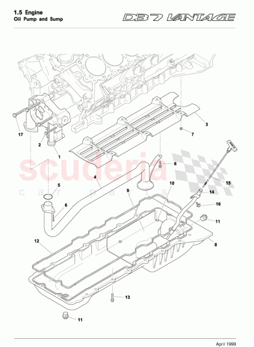 Part Diagram for Aston Martin 697744