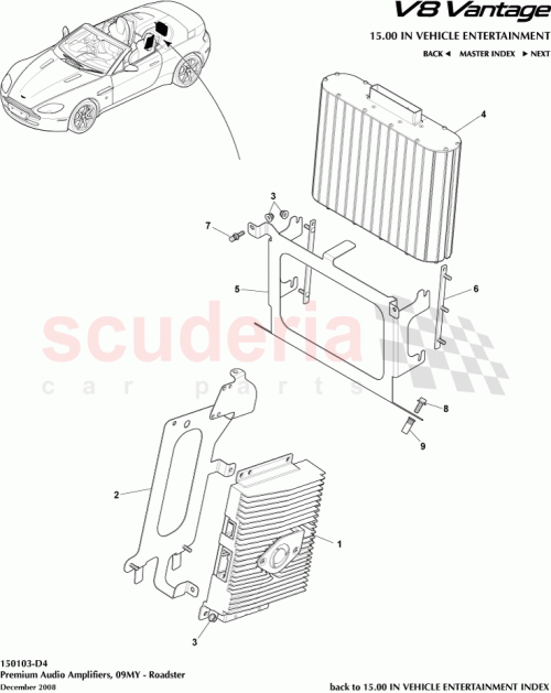 Part Diagram for Aston Martin AG3319C126CA