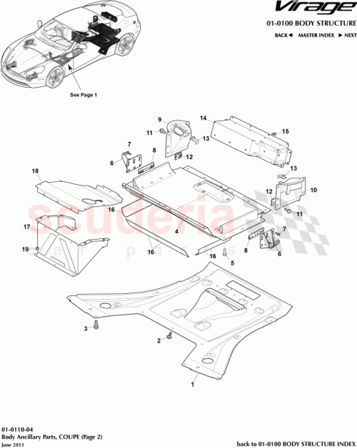 Part Diagram for Aston Martin 7G4314A162AE
