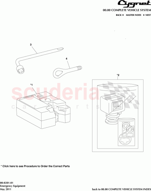 Part Diagram for Aston Martin C6048-74020