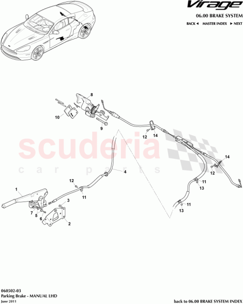 Part Diagram for Aston Martin AD232C327BB