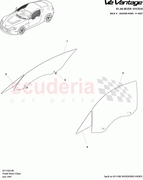 Part Diagram for Aston Martin 6G33-C21410-CA