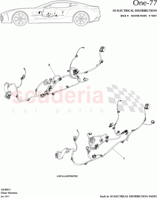 Part Diagram for Aston Martin AY9314631-AB