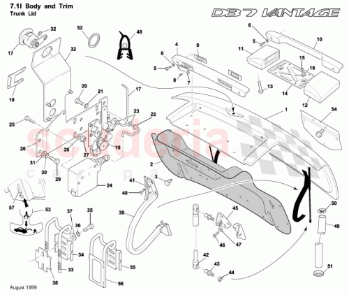 Part Diagram for Aston Martin 83-84823