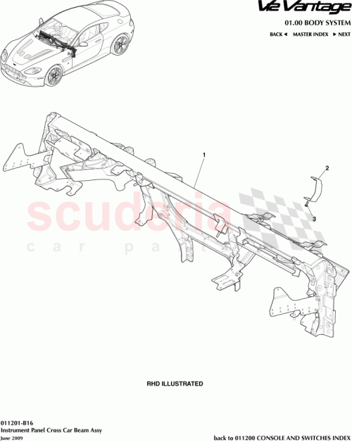 Part Diagram for Aston Martin 8G43-27946-AA