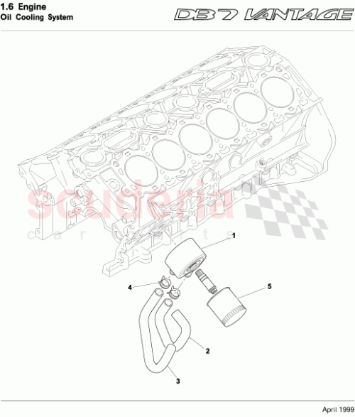 Part Diagram for Aston Martin 32-85381