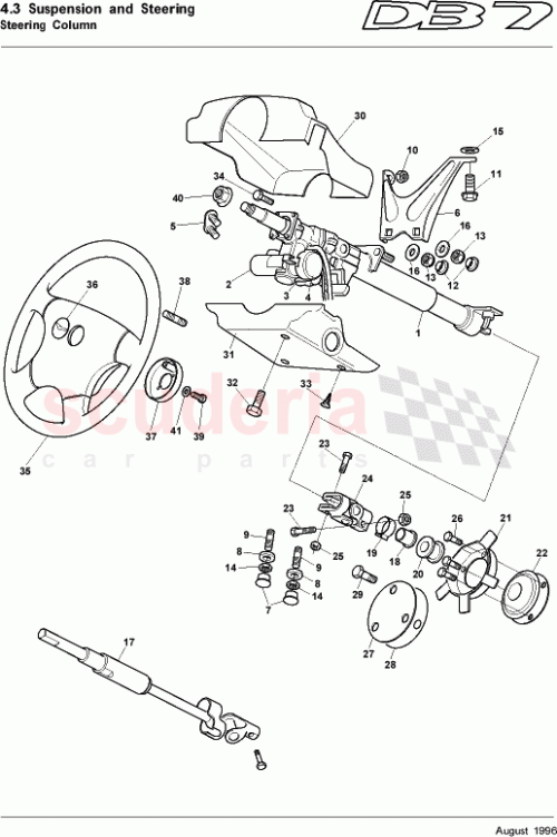 Part Diagram for Aston Martin 24-123097-AA