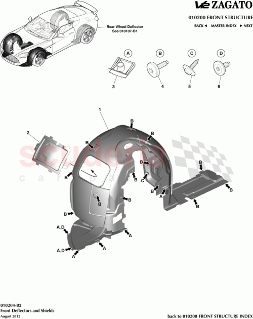 Part Diagram for Aston Martin CY83-166562-BA