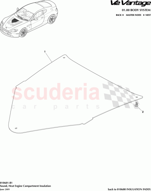 Part Diagram for Aston Martin AD23-16738-AC