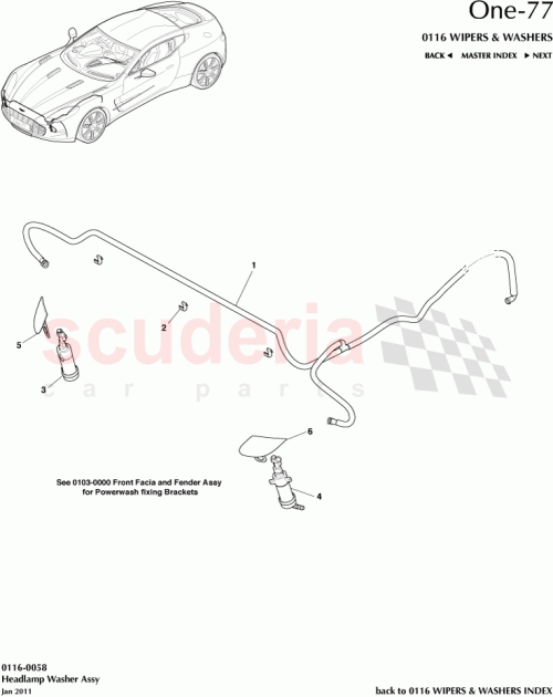 Part Diagram for Aston Martin 12023-07-1024-AD