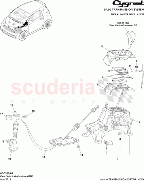 Part Diagram for Aston Martin AY2Y-7820-AA
