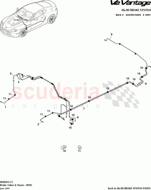 Part Diagram for Aston Martin 6G33-2M022-AA