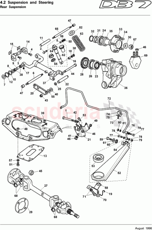 Part Diagram for Aston Martin 26-83458