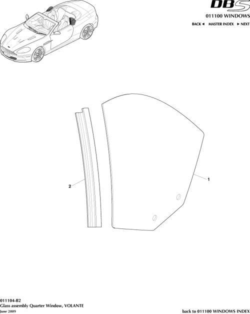 Part Diagram for Aston Martin 4G43-L30270-AA