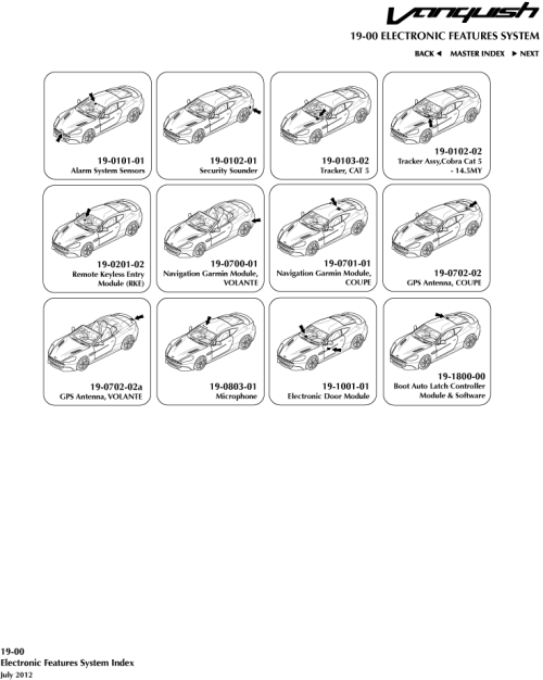 Part Diagram for Aston Martin SY7Y-13263-AB
