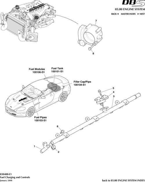 Part Diagram for Aston Martin 1R12-08-10317