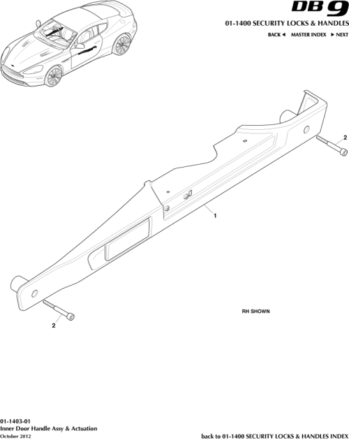 Part Diagram for Aston Martin 9G43-22614-AA