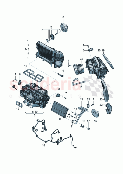 Part Diagram for Bentley 971857340
