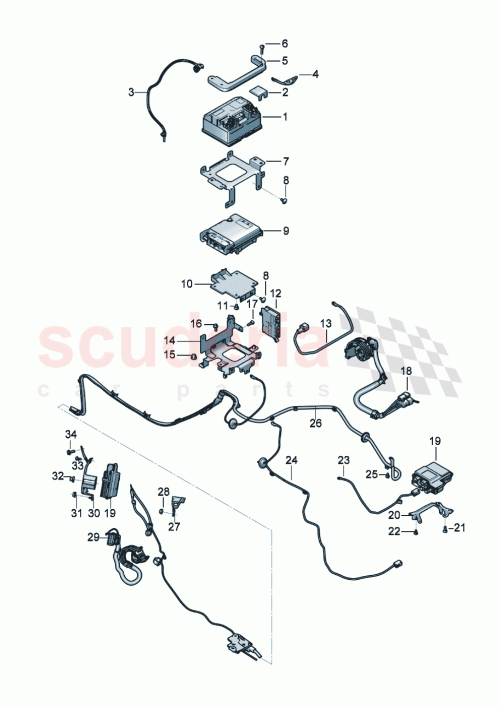 Part Diagram for Bentley N91125102