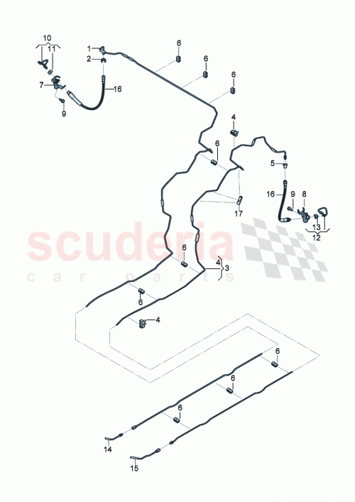Part Diagram for Bentley 3SD614743D