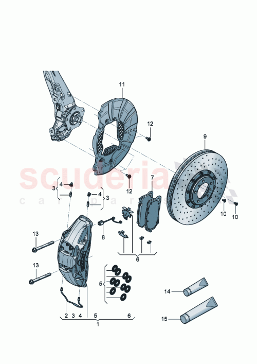 Part Diagram for Bentley 971615312D