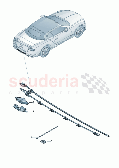 Part Diagram for Bentley 000971010