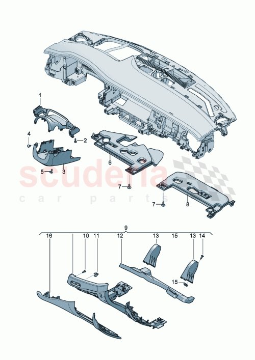 Part Diagram for Bentley 3SC815173F