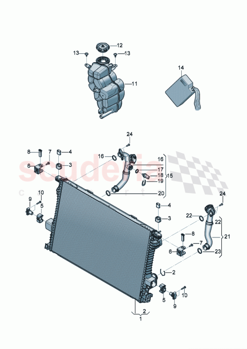 Part Diagram for Bentley 971121253F