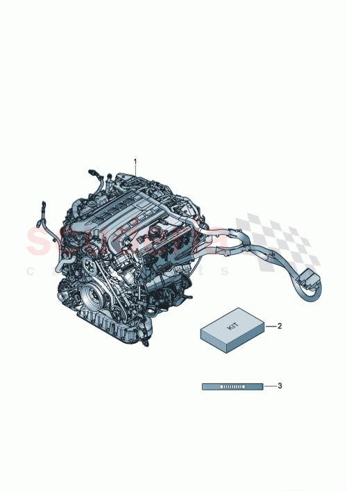 Part Diagram for Bentley 3SA198115