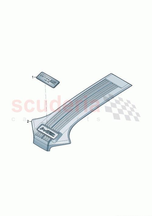 Part Diagram for Bentley 3SA103486B