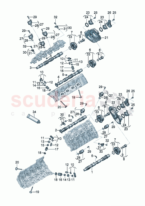 Part Diagram for Bentley 06M109257T