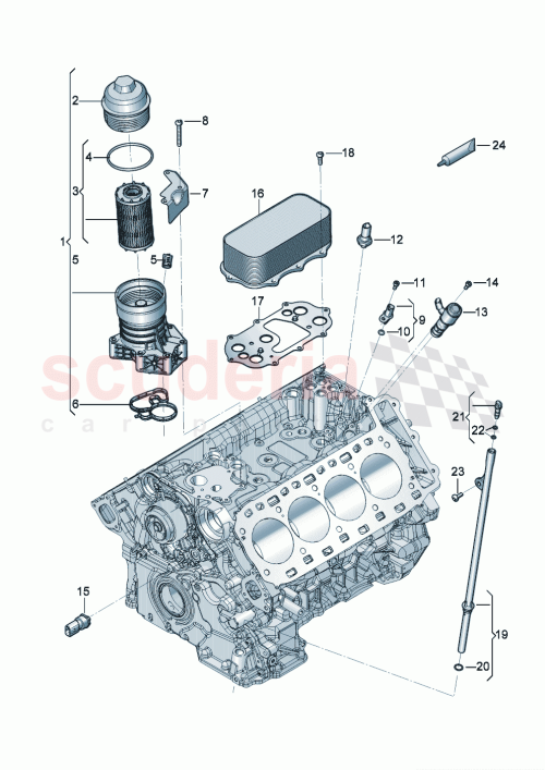 Part Diagram for Bentley 06M115401L