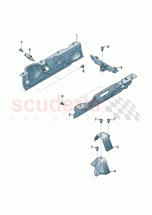 Part Diagram for Bentley 06M919501