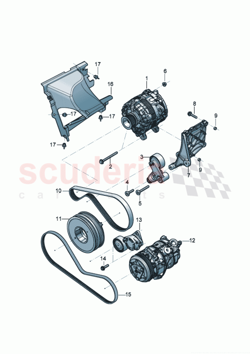 Part Diagram for Bentley 971804247D