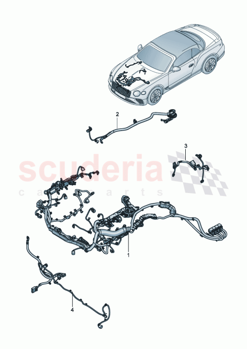 Part Diagram for Bentley 3SA971255E