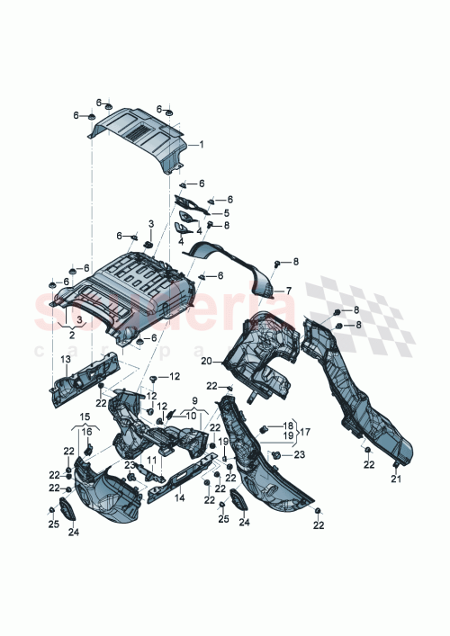 Part Diagram for Bentley 976119535