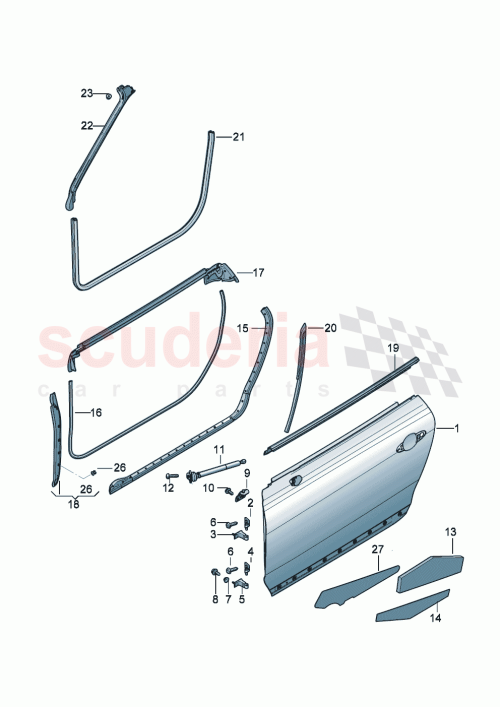 Part Diagram for Bentley N91189701