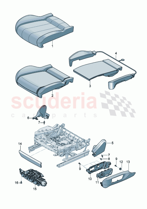 Part Diagram for Bentley 3SD 881 326 A