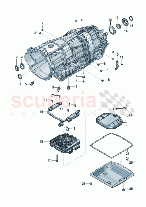 Part Diagram for Bentley 0DS325101P
