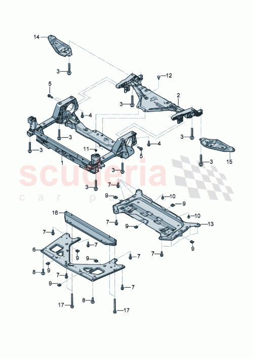 Part Diagram for Bentley 971407487Q