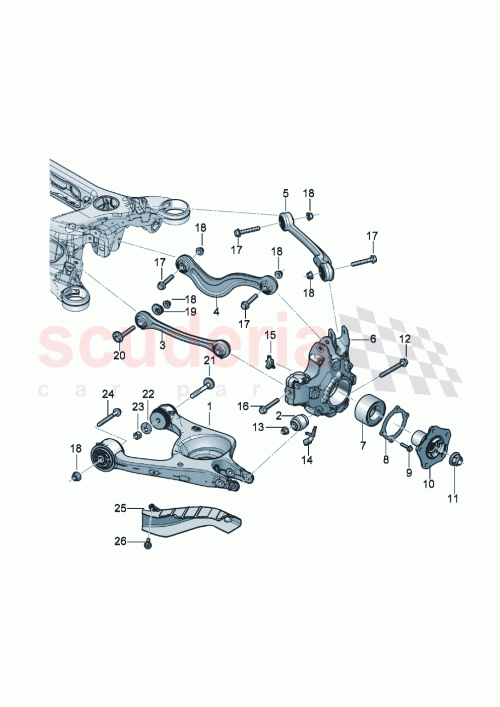 Part Diagram for Bentley WHT001938
