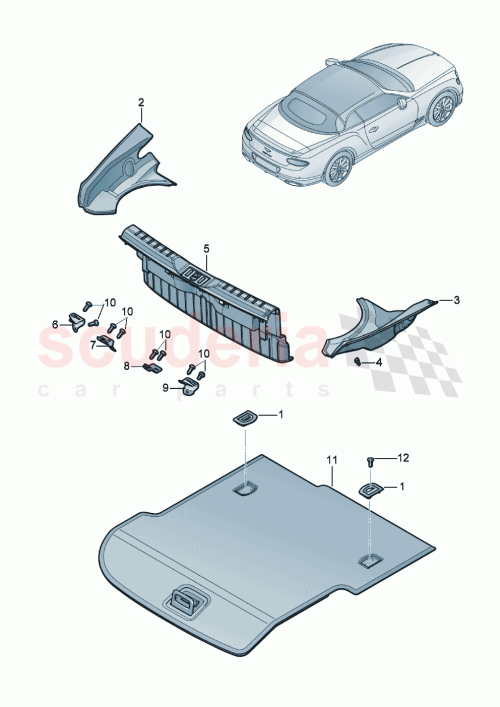 Part Diagram for Bentley N10711501