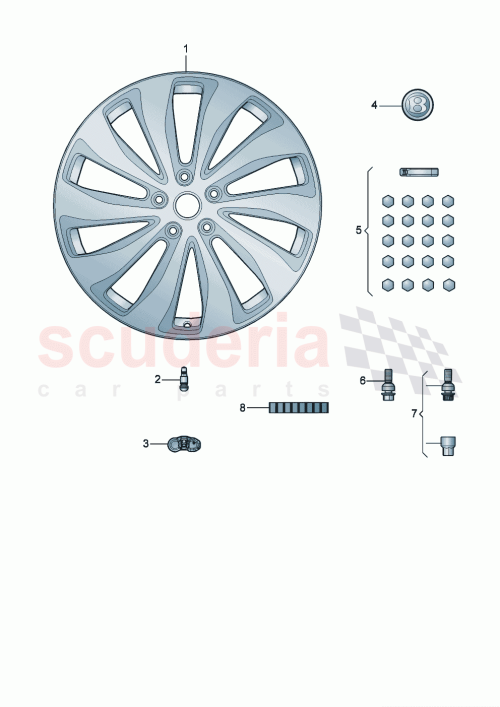 Part Diagram for Bentley 3SA601025FD