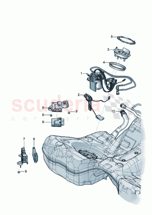 Part Diagram for Bentley 975919088N