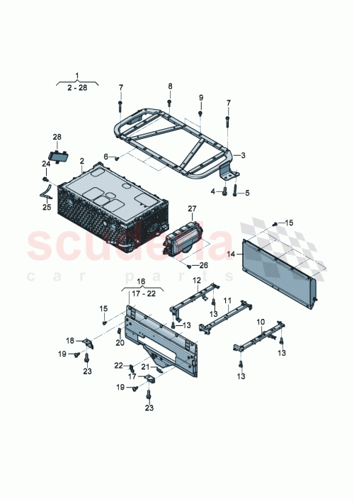 Part Diagram for Bentley 971915099F