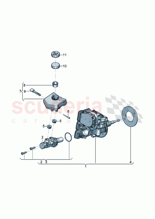 Part Diagram for Bentley 971614019K