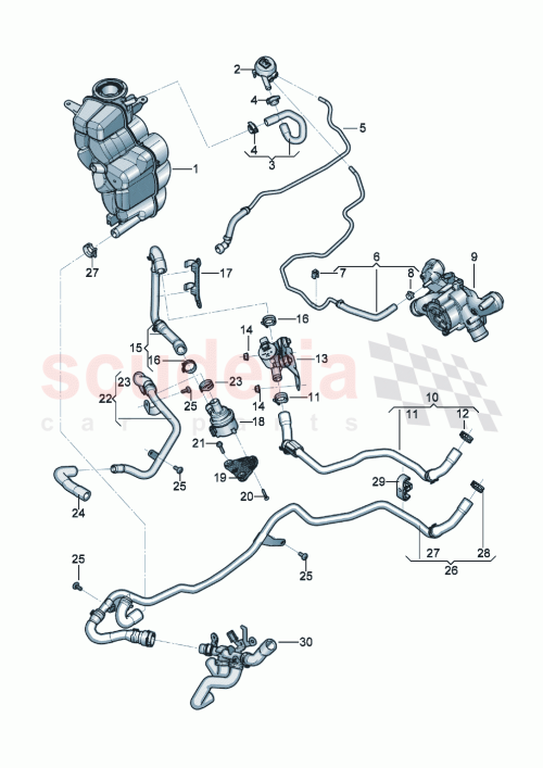 Part Diagram for Bentley 971819314K