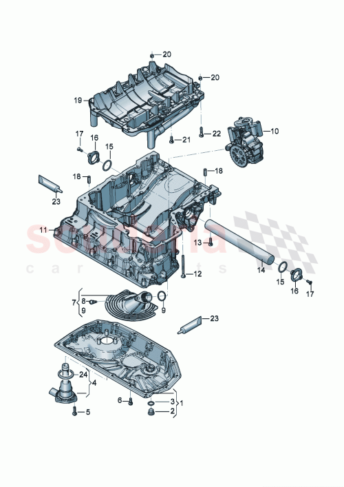 Part Diagram for Bentley 06M103708E