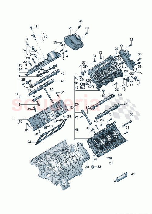 Part Diagram for Bentley 06M103649D