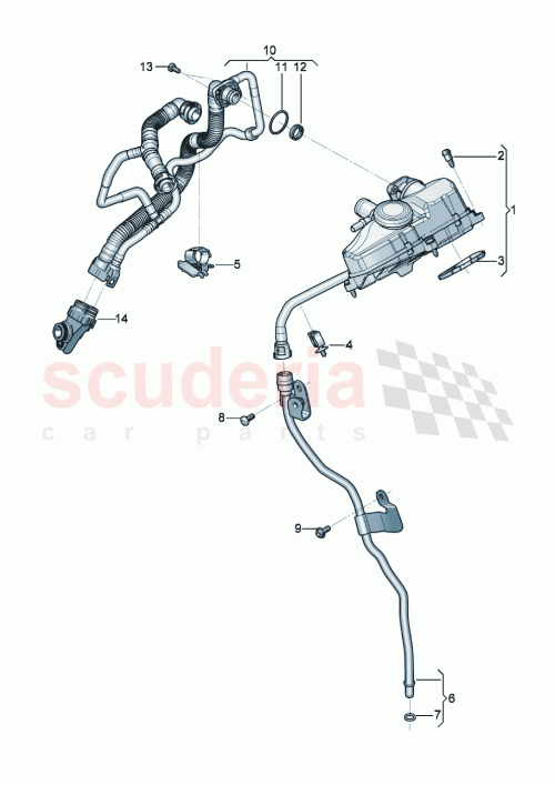 Part Diagram for Bentley 06M103732